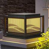 Lampadaire Extérieur À Led Rétro En Forme De Clôture - Clowas.fr